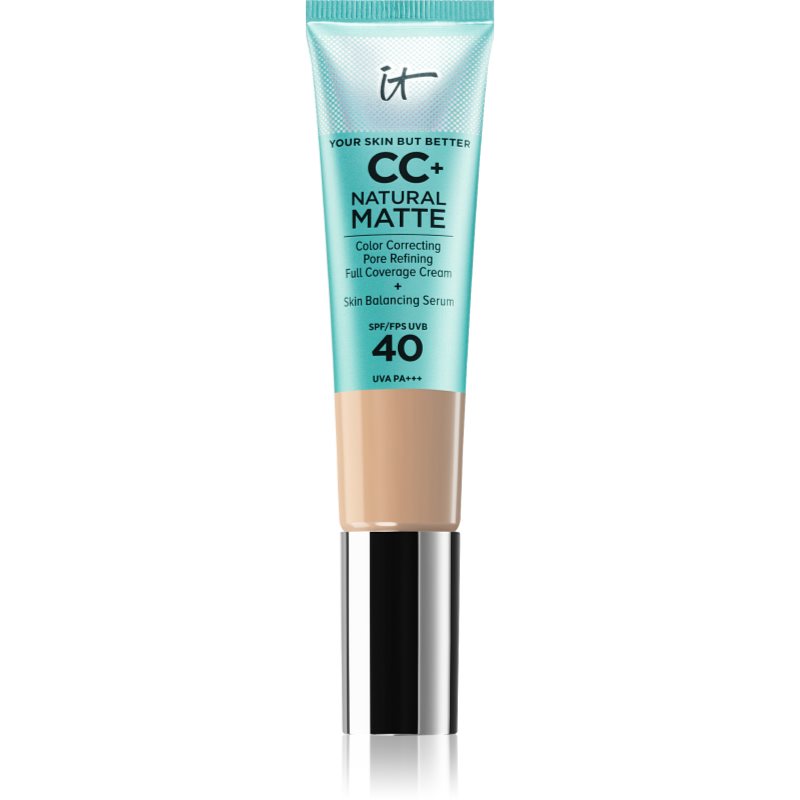 IT Cosmetics Your Skin But Better CC+ Cream Natural Matte матиращ фон дьо тен SPF 40 за жени Light 32 мл.