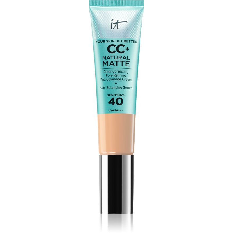 IT Cosmetics Your Skin But Better CC+ Cream Natural Matte матиращ фон дьо тен SPF 40 за жени Light Medium 32 мл.