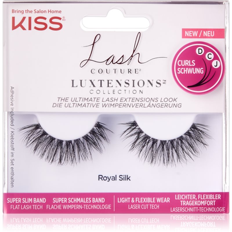 KISS Lash Couture LuXtensions изкуствени мигли Royal Silk 2 бр.