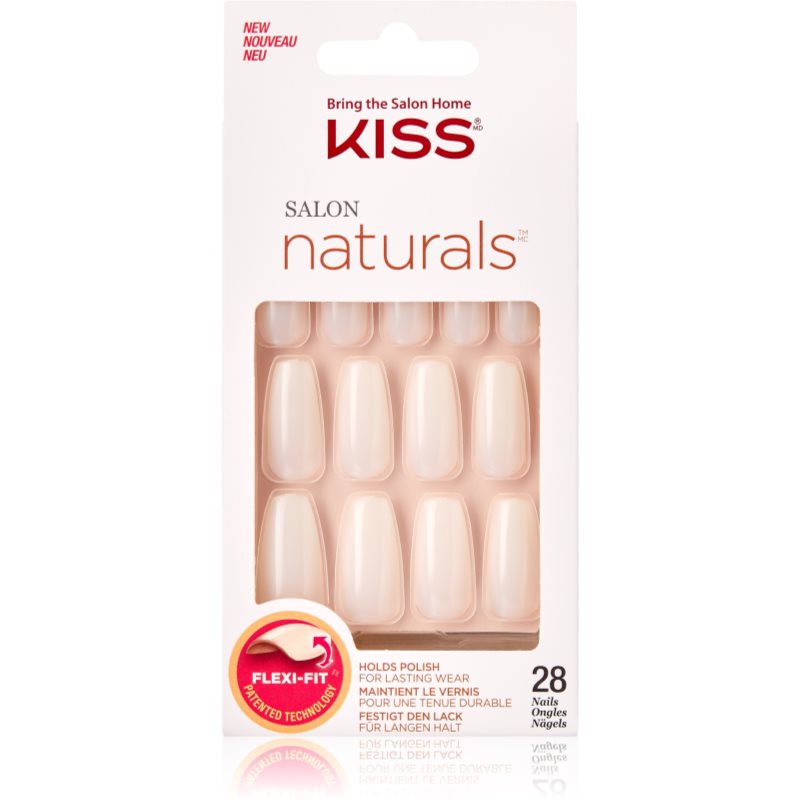 KISS Salon Natural Walk On Air Изкуствени нокти 28 бр.