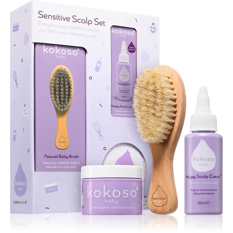 Kokoso Baby Sensitive Scalp Set комплект За коса за деца