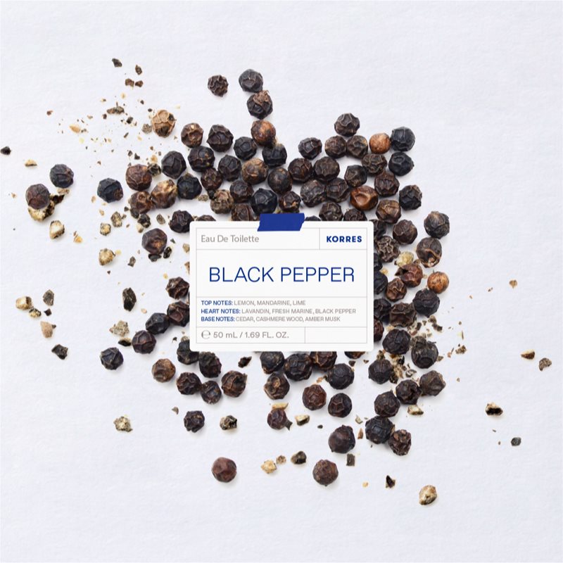 Korres Black Pepper подаръчен комплект за мъже на ниска цена