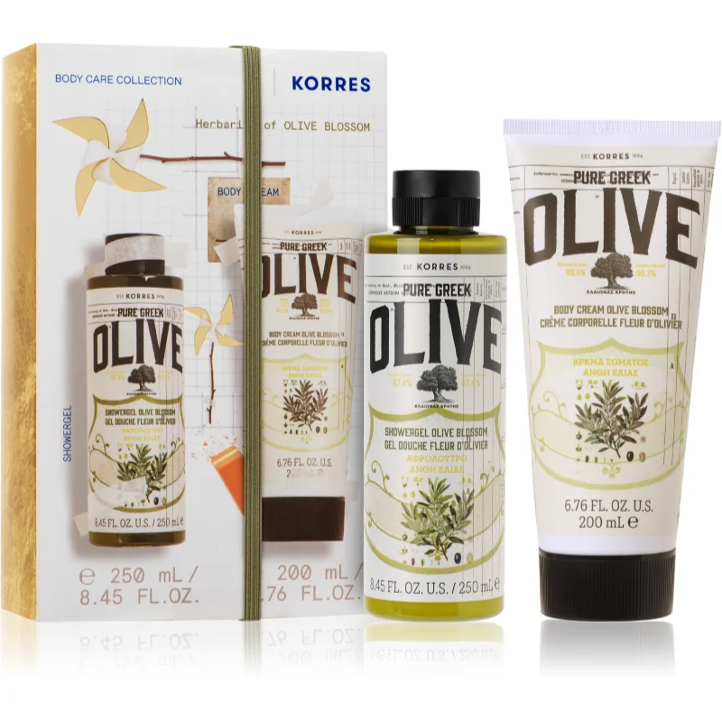 Korres Pure Greek Olive Blossom подаръчен комплект за тяло