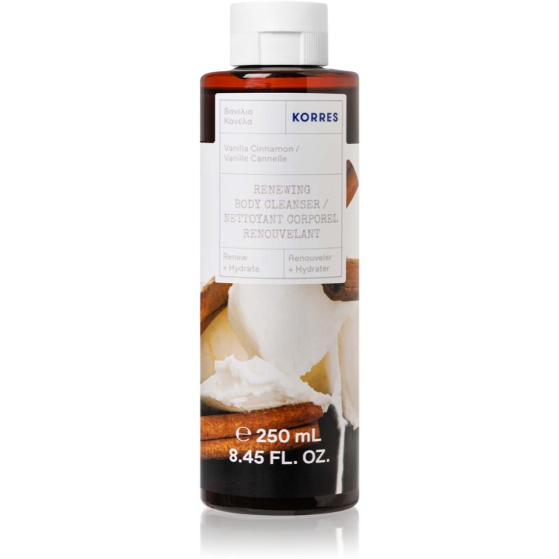 Korres Vanilla & Cinnamon нежен душ гел 250 мл.