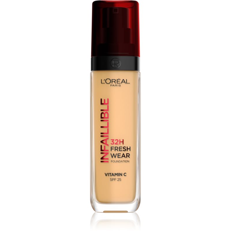 L’Oréal Paris Infaillible 32H Fresh Wear дълготраен течен фон дьо тен цвят 140 Golden Beige 30 мл. на ниска цена