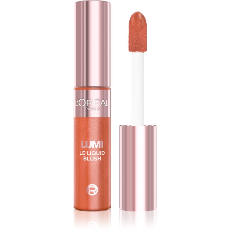 L’Oréal Paris Lumi Glowy Blush течен руж цвят 627 Warm Peach 11 мл.