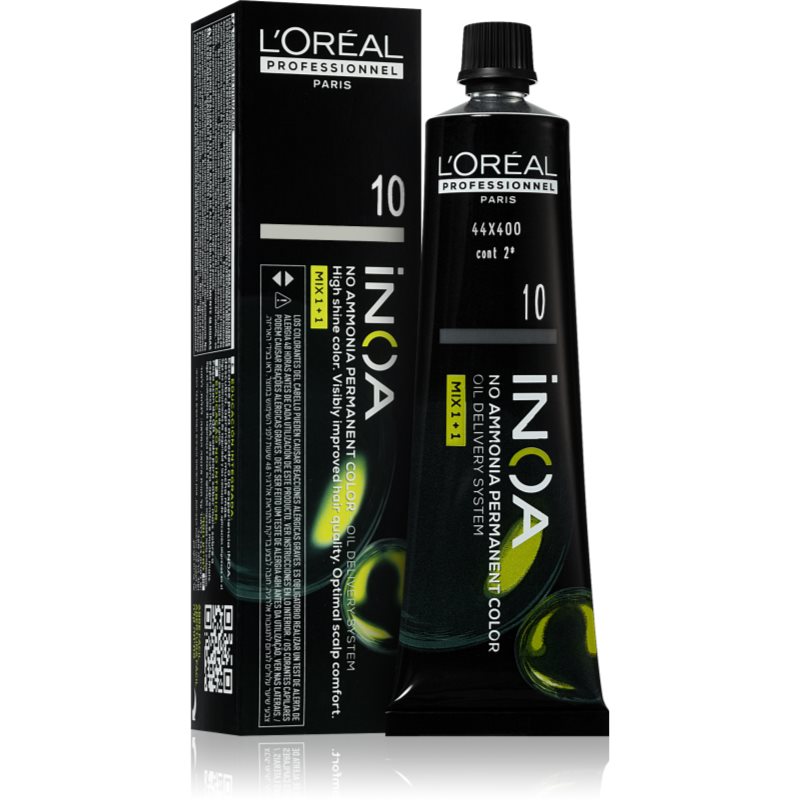 L’Oréal Professionnel Inoa перманентната боя за коса без амоняк цвят 10 60 мл.