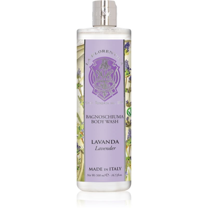 La Florentina Lavender Body Wash натурален душ-гел с екстракт от лавандула 500 мл.