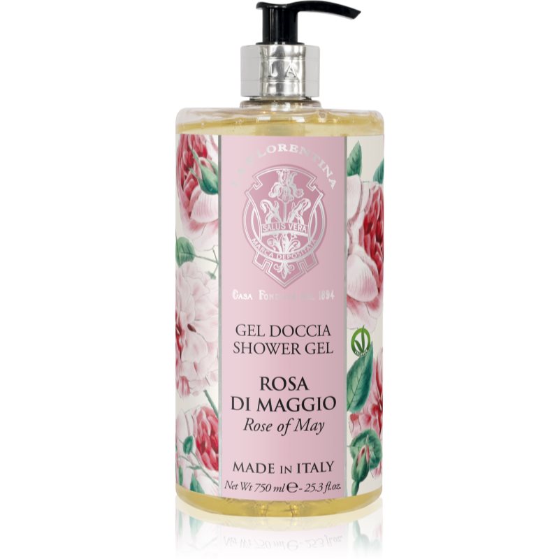 La Florentina Rose of May Shower Gel душ гел с аромат на рози 750 мл.