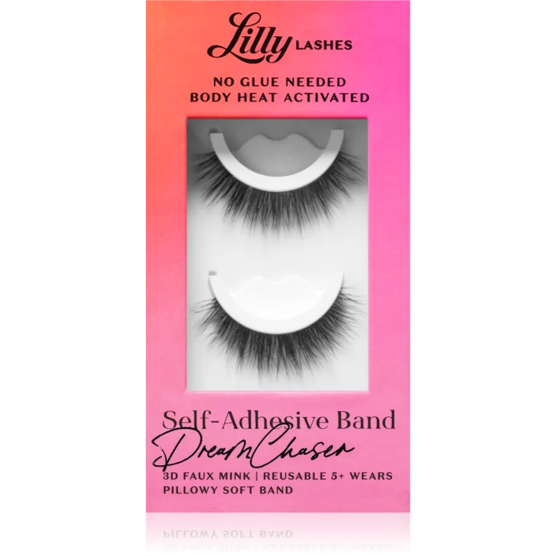 Lilly Lashes Self-Adhesive Band изкуствени мигли тип DreamChaser 2 бр.