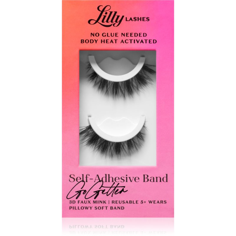 Lilly Lashes Self-Adhesive Band изкуствени мигли тип GoGetter 2 бр.