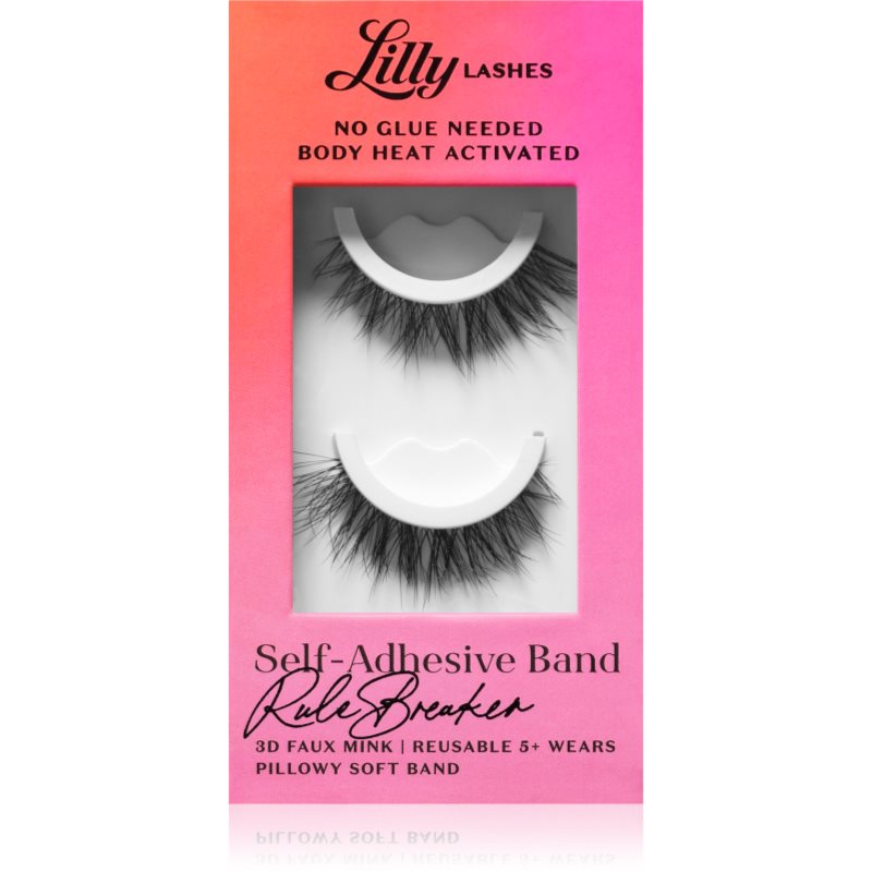 Lilly Lashes Self-Adhesive Band изкуствени мигли тип RuleBreaker 2 бр.