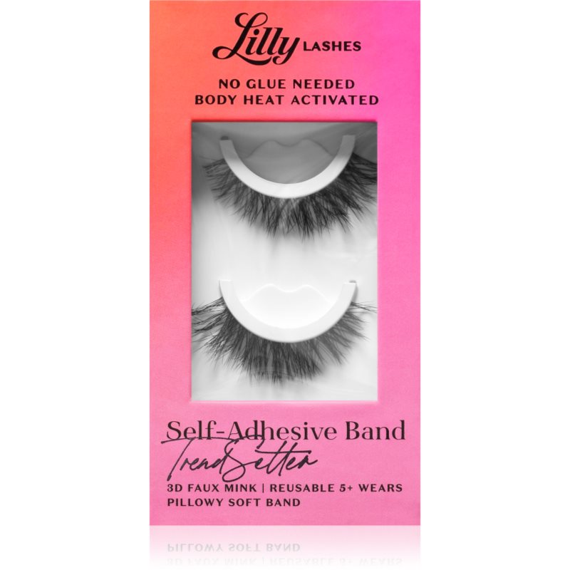 Lilly Lashes Self-Adhesive Band изкуствени мигли тип TrendSetter 2 бр.