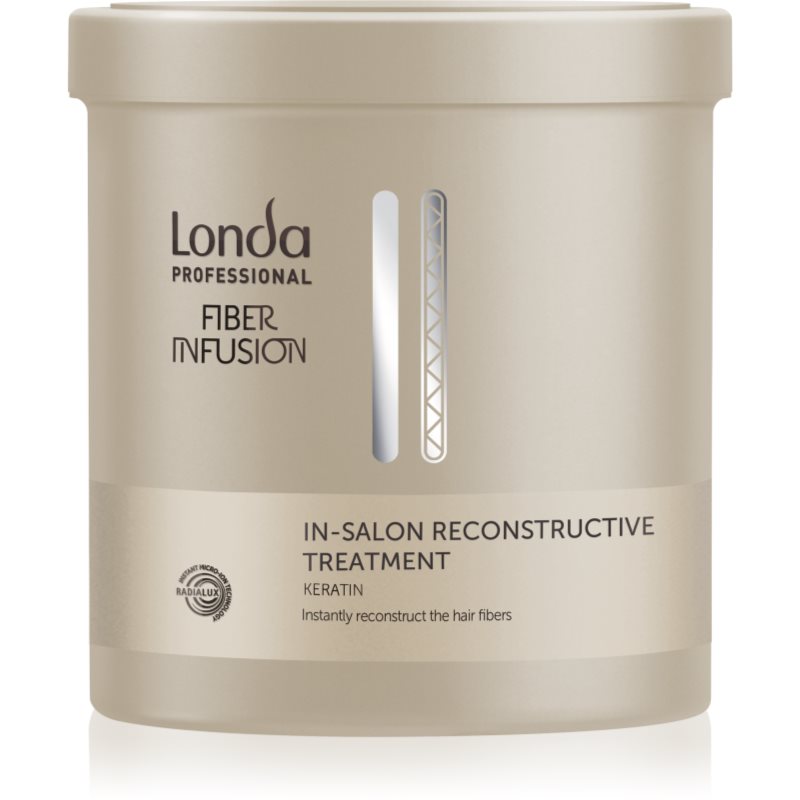 Londa Professional Fiber Infusion In-Salon Reconstructive Treatment възстановяваща маска за увредена коса с кератин 750 мл. на ниска цена