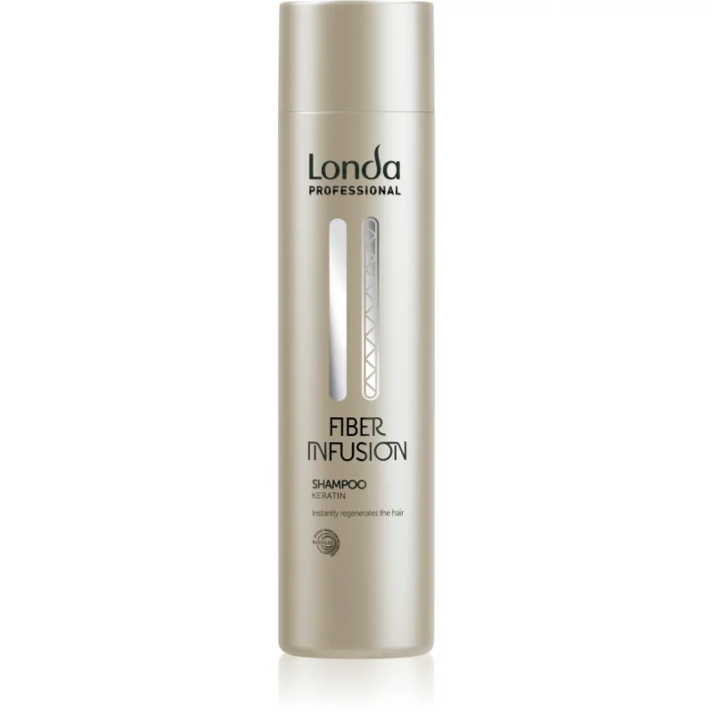 Londa Professional Fiber Infusion Shampoo нежен шампоан за увредена и боядисана коса 250 мл.