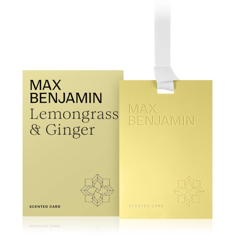 MAX Benjamin Lemongrass & Ginger ароматизирана карта 1 бр.