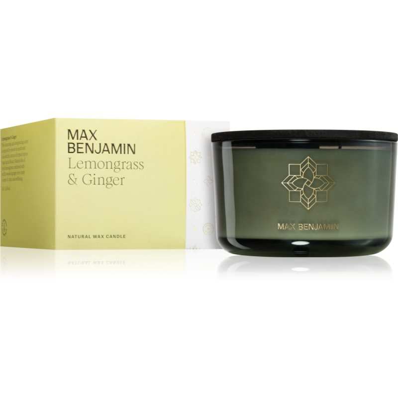 MAX Benjamin Lemongrass & Ginger ароматна свещ 560 гр.