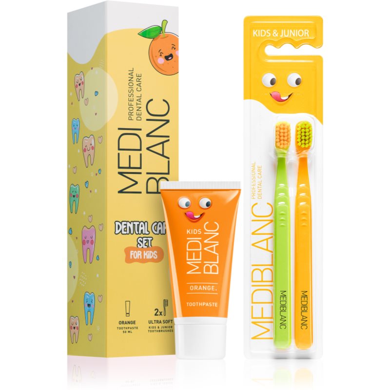 MEDIBLANC KIDS Set Комплект за дентална грижа за деца