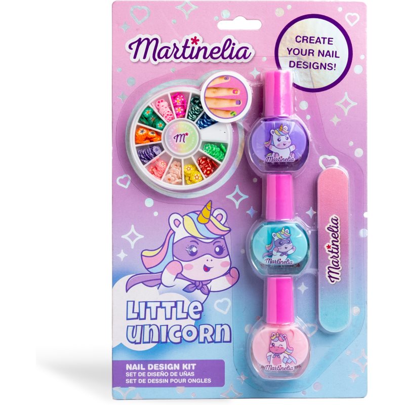 Martinelia Little Unicorn Nail Design комплект за нокти за деца на ниска цена