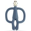 Matchstick Monkey Teething Toy and Gel Applicator гризалка с четка 2 в 1 Airforce Blue 1 бр.