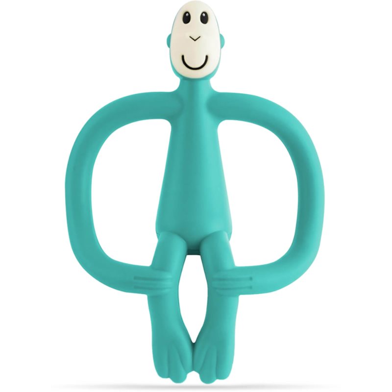 Matchstick Monkey Teething Toy and Gel Applicator гризалка с четка 2 в 1 Green 1 бр.