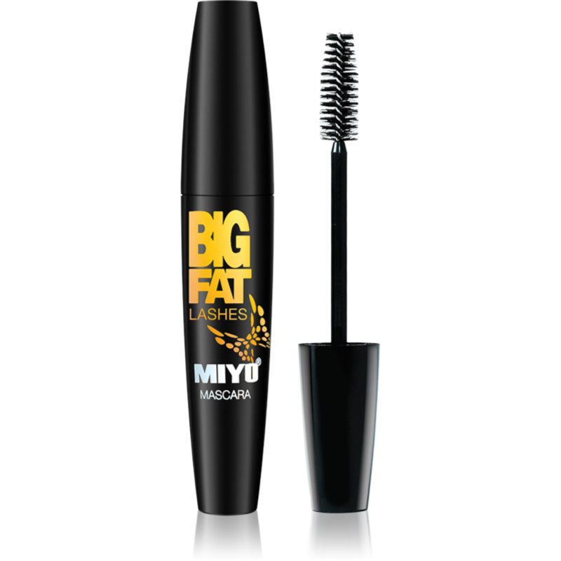 Miyo Big Fat Lashes Mascara спирала за обем и сгъстяване на миглите цвят Black 10 мл.