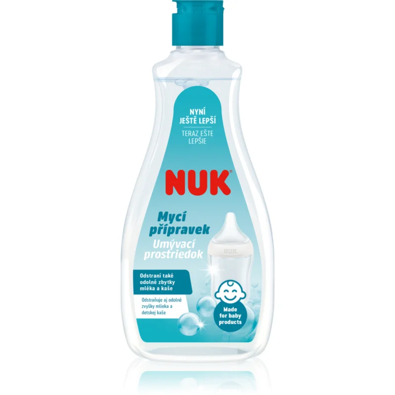 NUK Bottle and Nipple Cleanser почистващ препарат за бебешки аксесоари 500 мл.