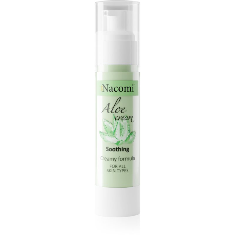 Nacomi Aloe Cream успокояващ гел с алое вера 50 мл.