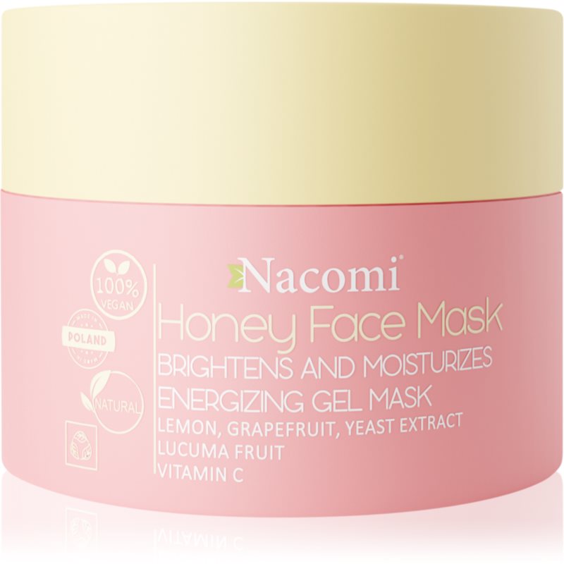 Nacomi Honey Face Mask енергизираща маска за лице 50 мл.