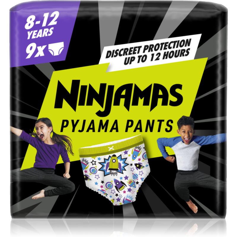 Pampers Ninjamas Pyjama Pants нощни пелени гащички 27-43 kg Spaceships 9 бр.