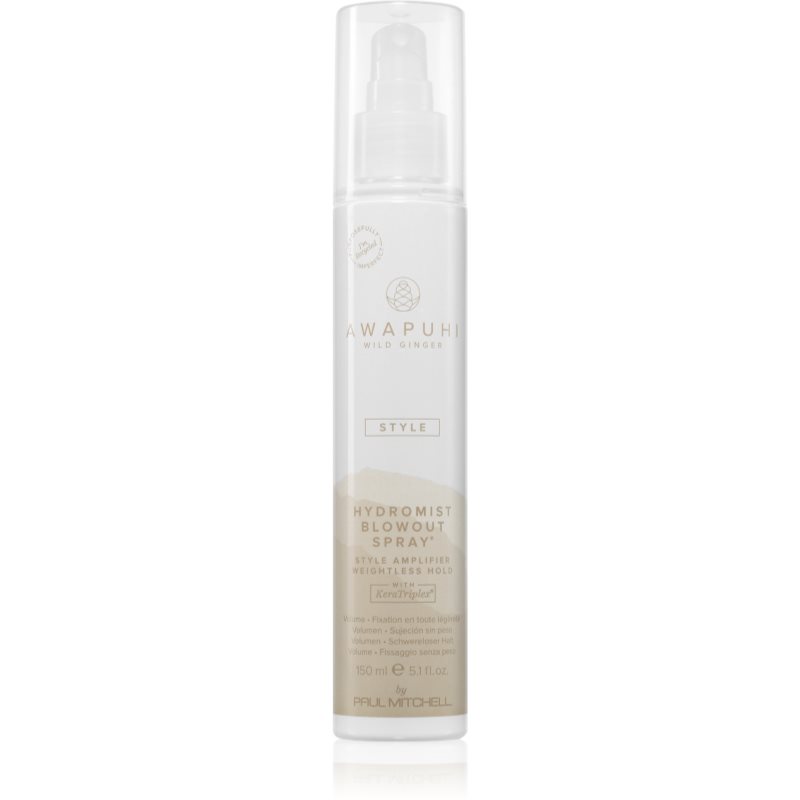 Paul Mitchell Awapuhi Wild Ginger HydroMist Blowout Spray спрей за фиксация за съвършен обем 150 мл.