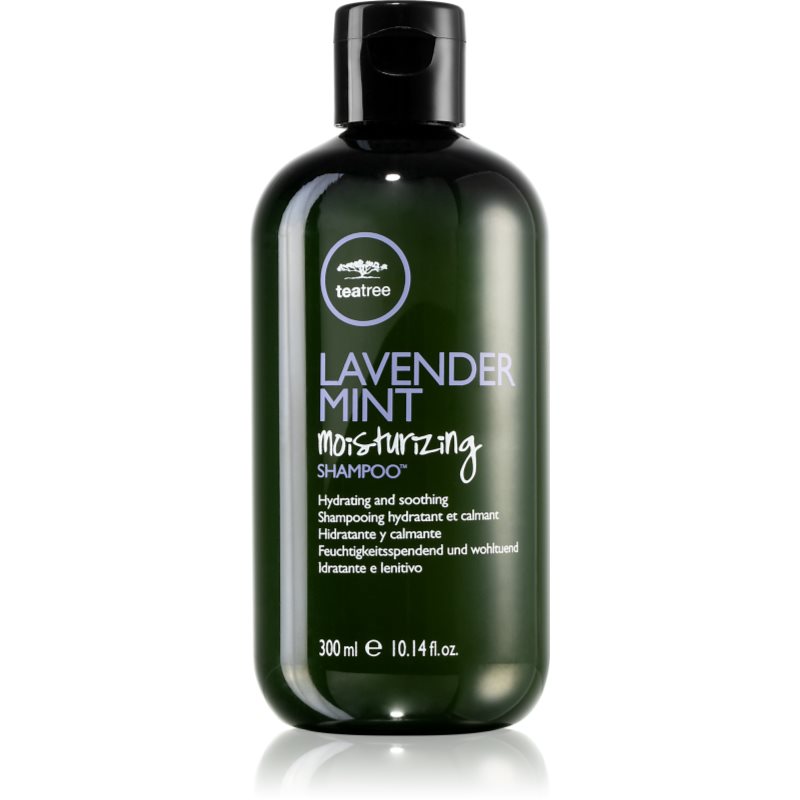 Paul Mitchell Tea Tree Lavender Mint хидратиращ и успокояващ шампоан за суха и непокорна коса 300 мл.