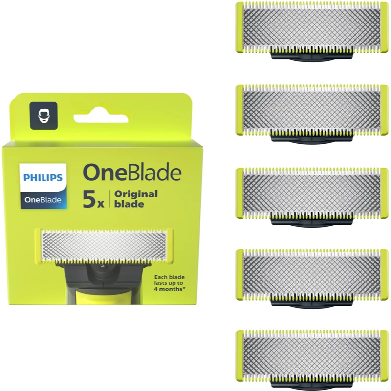 Philips OneBlade QP250/50 Резервни остриета for Philips OneBlade 5 бр. на ниска цена