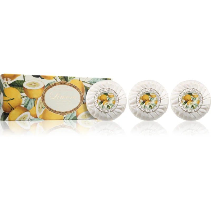 Saponificio Artigianale Fiorentino Lemon Set комплект твърди сапуни