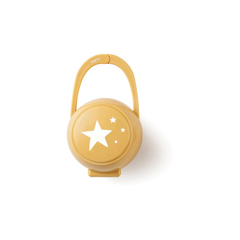 Saro Baby Pacifier Box Galaxy кутийка за биберон Mustard 1 бр.