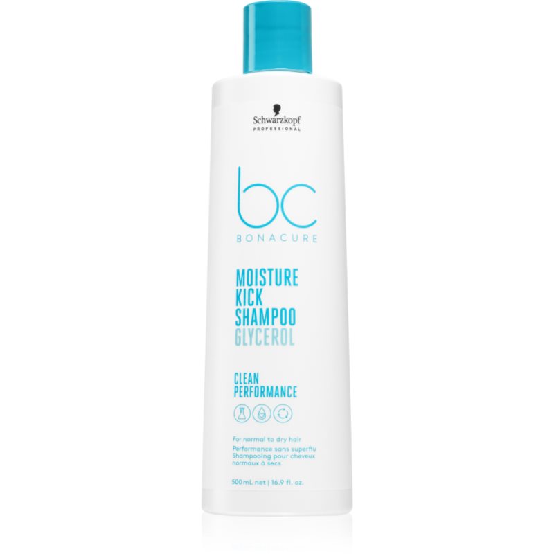 Schwarzkopf Professional BC Bonacure Moisture Kick шампоан  за нормална към суха коса 500 мл.