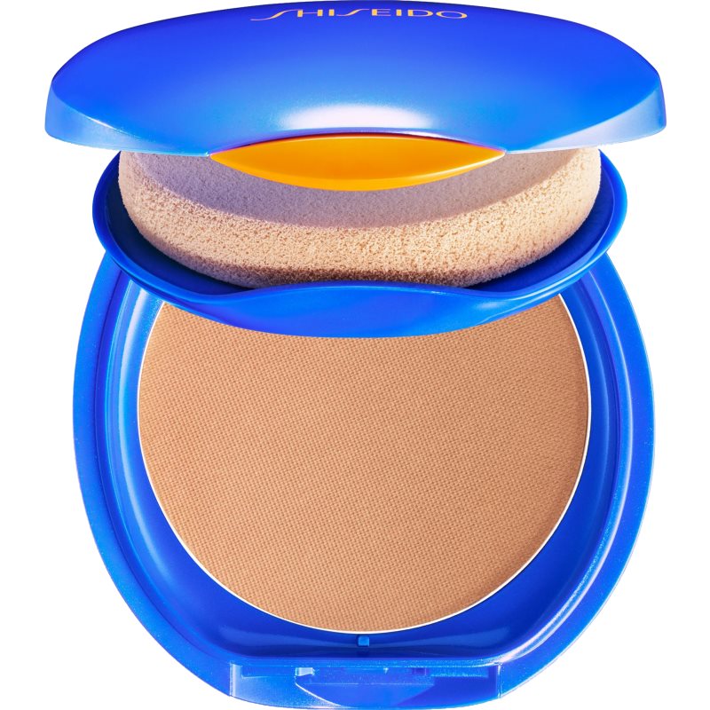 Shiseido Expert Sun Protector UV Protective Compact Foundation SPF30 водоустойчив компактен грим пълнещ цвят Dark Ivory 12 гр. на ниска цена