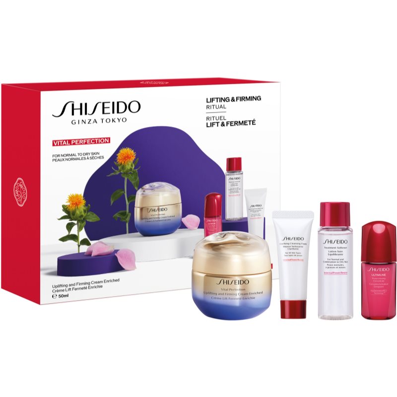 Shiseido Vital Perfection Enriched Value Set подаръчен комплект за възстановяване стегнатостта на кожата