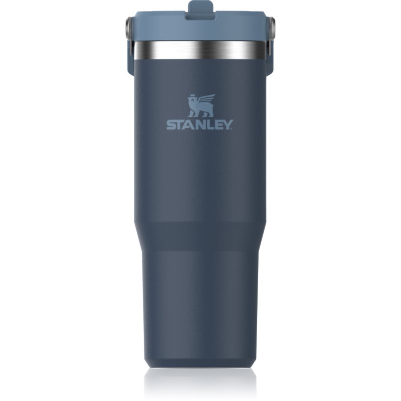 Stanley IceFlow™ Flip Straw Tumbler неръждаема бутилка за вода Navy 890 мл. на ниска цена