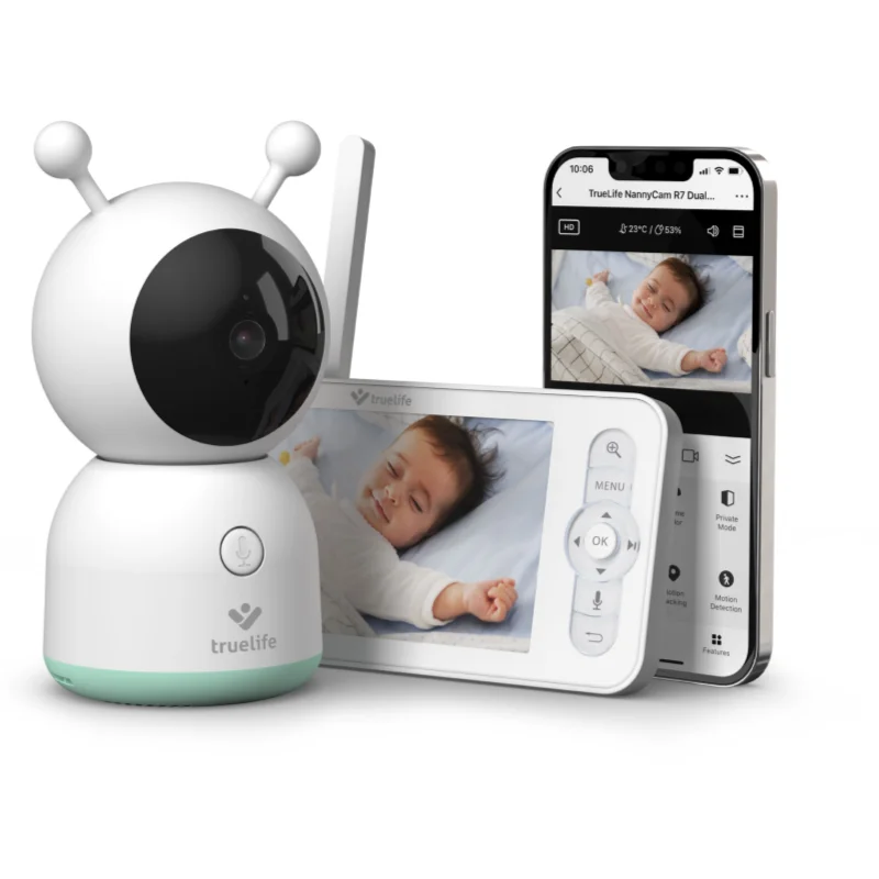 TrueLife NannyCam R7 Dual Smart Цифров видео бебефон 1 бр. на ниска цена