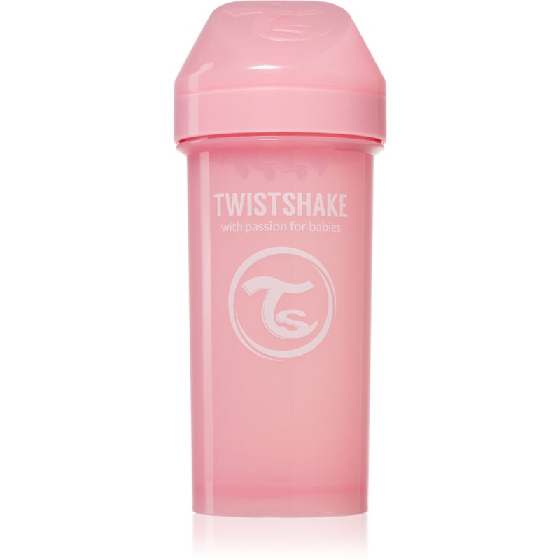 Twistshake Kid Cup Pink детско шише 12 m+ 360 мл.