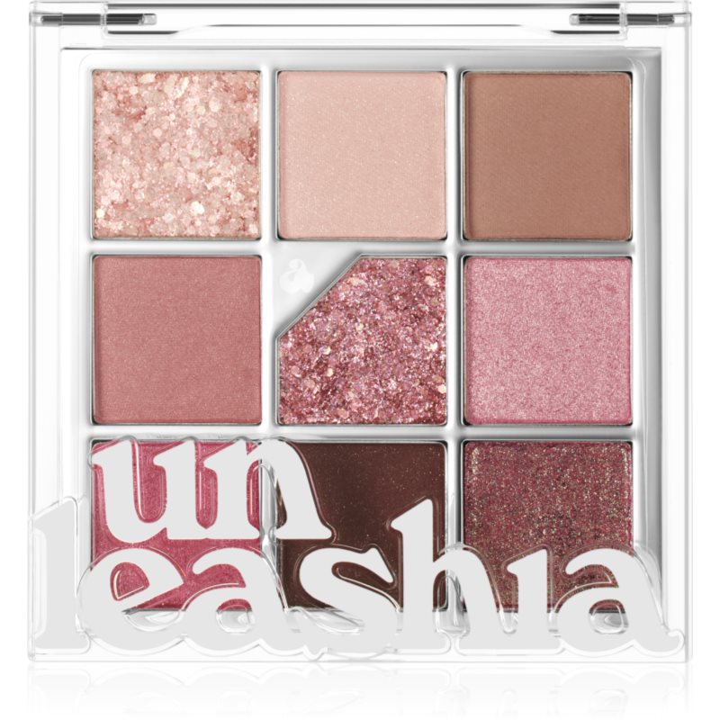 Unleashia Glitterpedia Eye Palette палитра сенки за очи цвят All of Dusty Rose 6