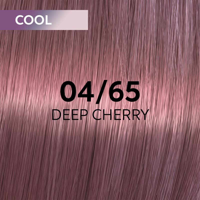 Wella Professionals Shinefinity Zero Lift Glaze полу-перманентна боя за коса цвят 04/65 - Deep Cherry 60 мл. на ниска цена