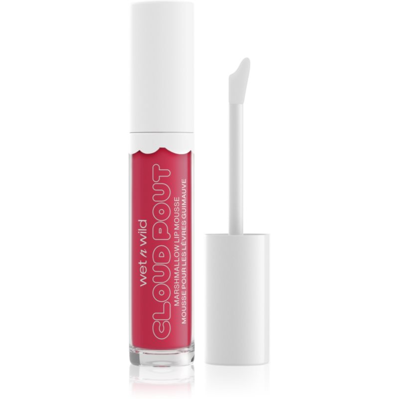 Wet n Wild Cloud Pout Marshmallow Lip Mousse течно червило цвят Fluff You 3 мл. на ниска цена