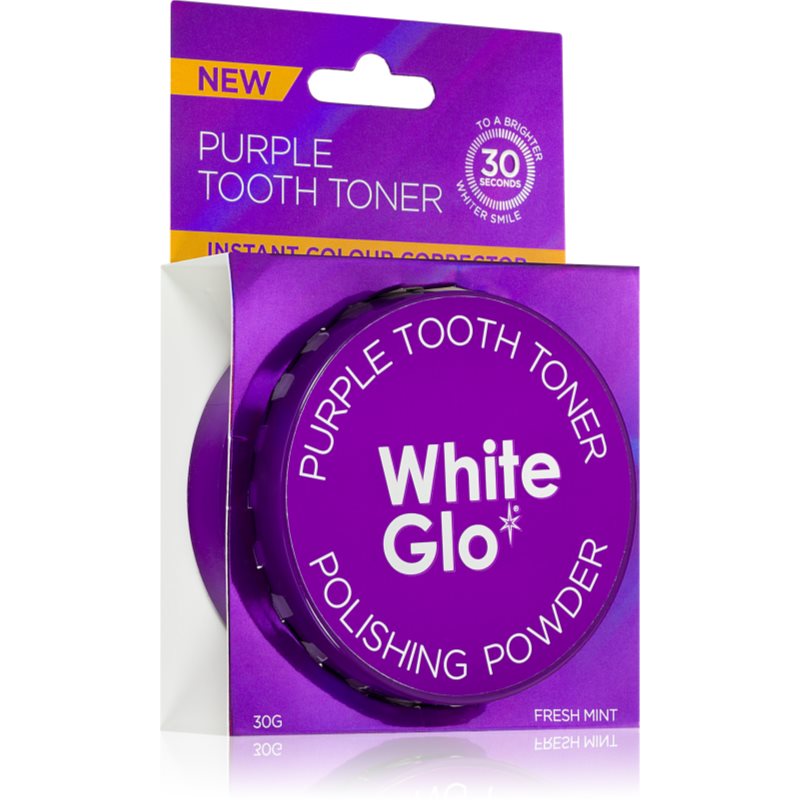 White Glo Purple Tooth Toner Powder избелваща пудра за зъби 30 гр. на ниска цена