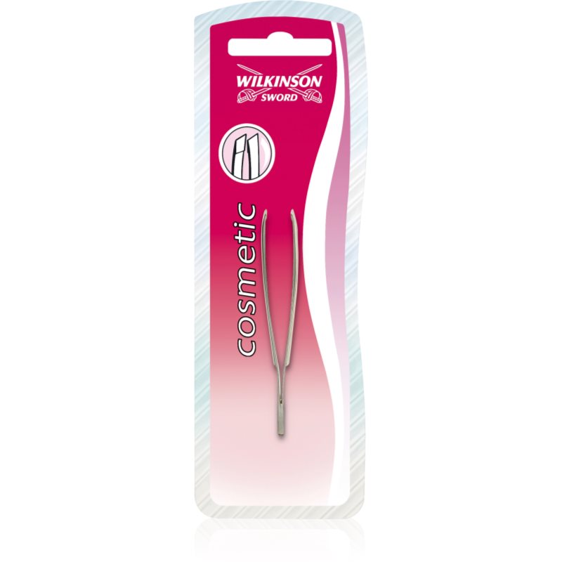 Wilkinson Sword Cosmetic Curved Tweezers пинсета със скосен връх 1 бр. на ниска цена