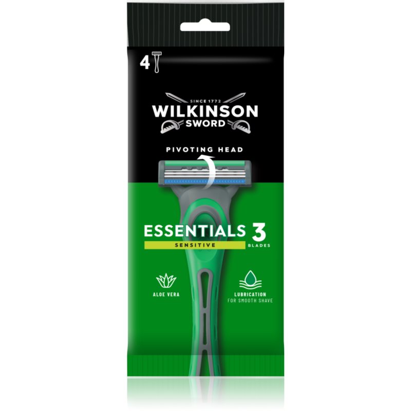 Wilkinson Sword Extra 3 Sensitive самобръсначки за еднократна употреба 4 бр.