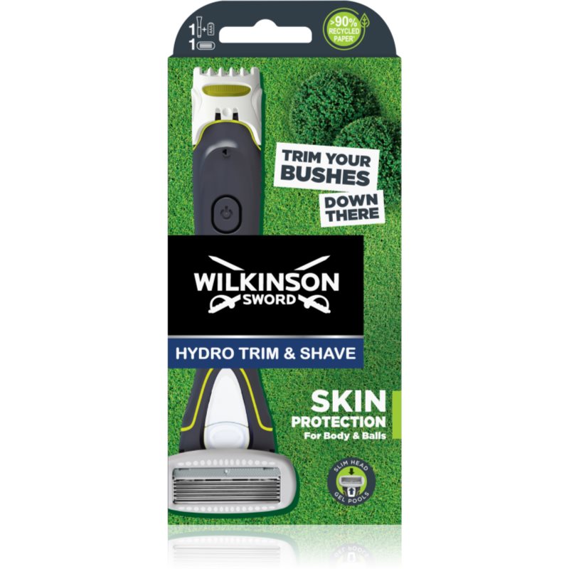 Wilkinson Sword Hydro Trim and Shave Skin Protection For Body and Balls електрическа самобръсначка 1 бр. на ниска цена