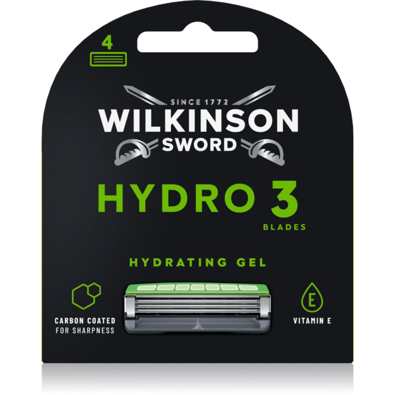 Wilkinson Sword Hydro3 Skin Protection Black Edition сменяеми глави 4 бр. на ниска цена