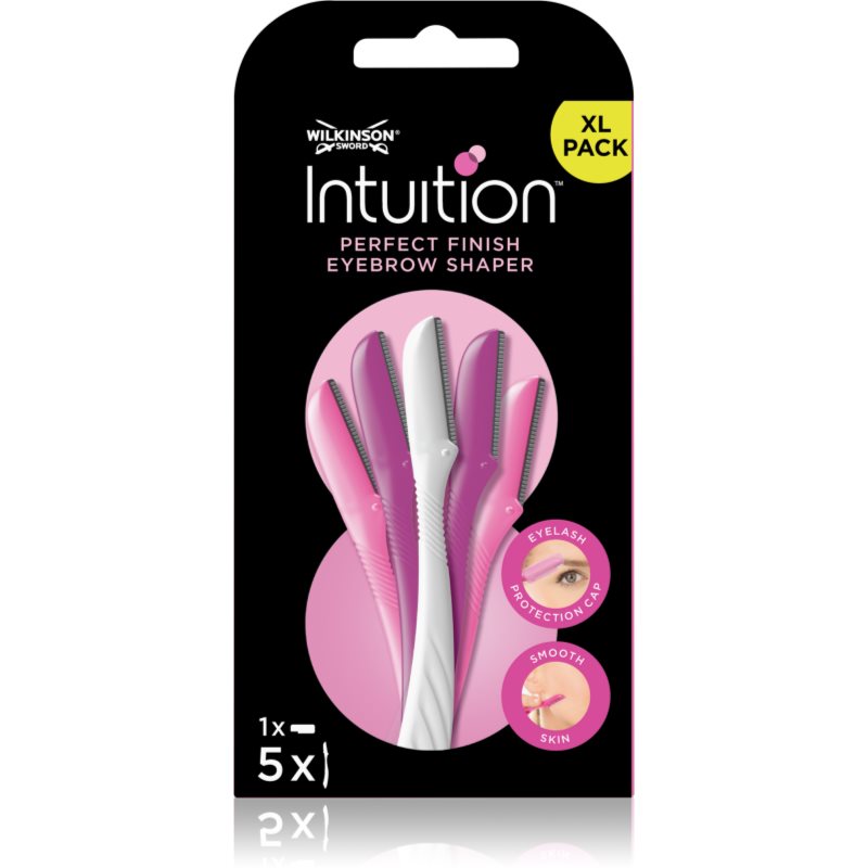 Wilkinson Sword Intuition Perfect Finish Eyebrow Shaper бръснач за вежди 5 бр. на ниска цена